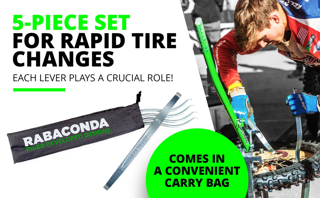 Rabaconda - Pro Tyre Iron Lever Set