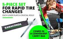 Load image into Gallery viewer, Rabaconda - Pro Tyre Iron Lever Set