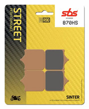 Load image into Gallery viewer, SBS Brake Pads (850-899)
